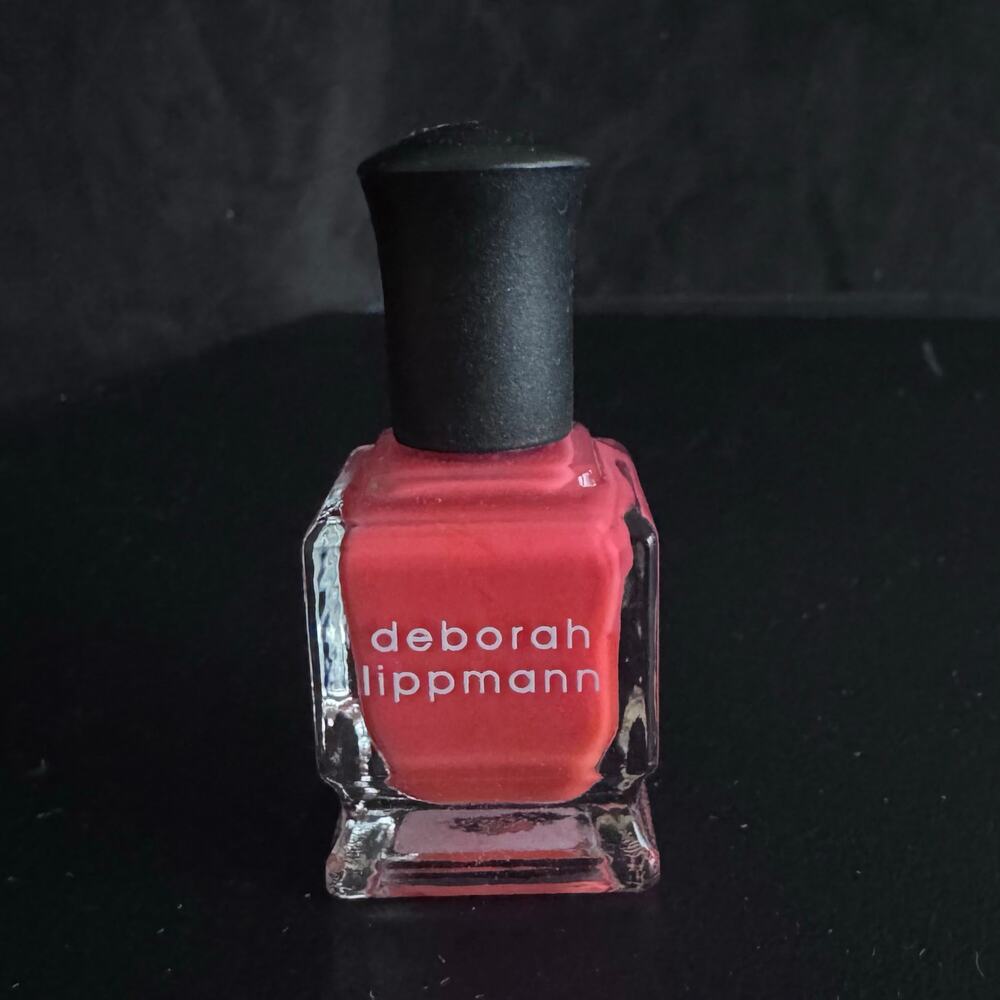 Deborah Lippmann nail polish Girls just want to have fun coral